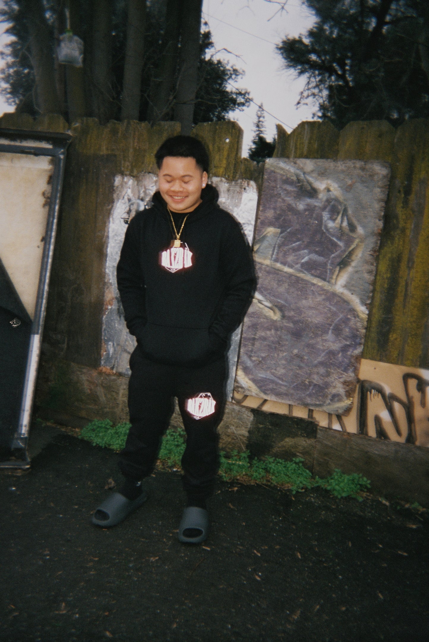 Stand on business reflective hoodie