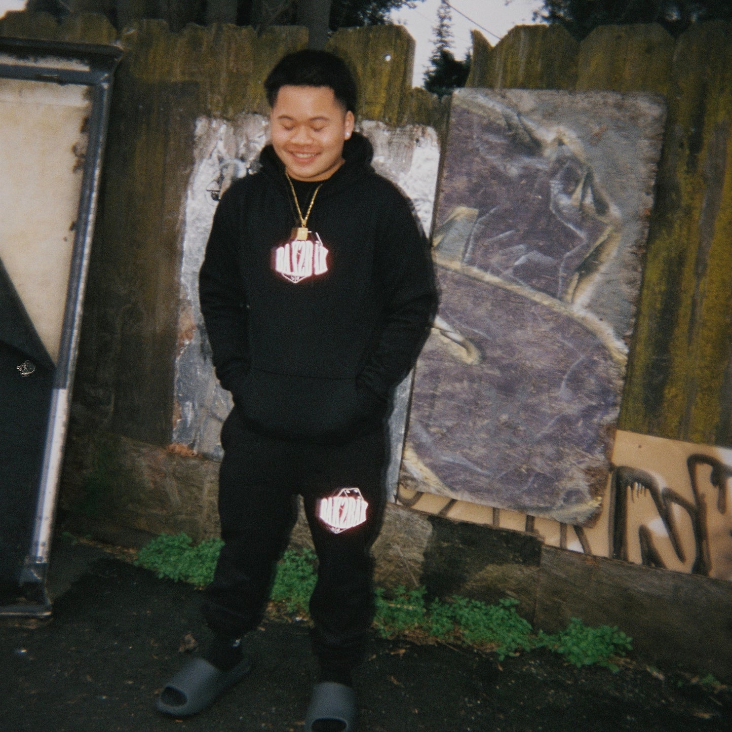 Stand on business reflective hoodie