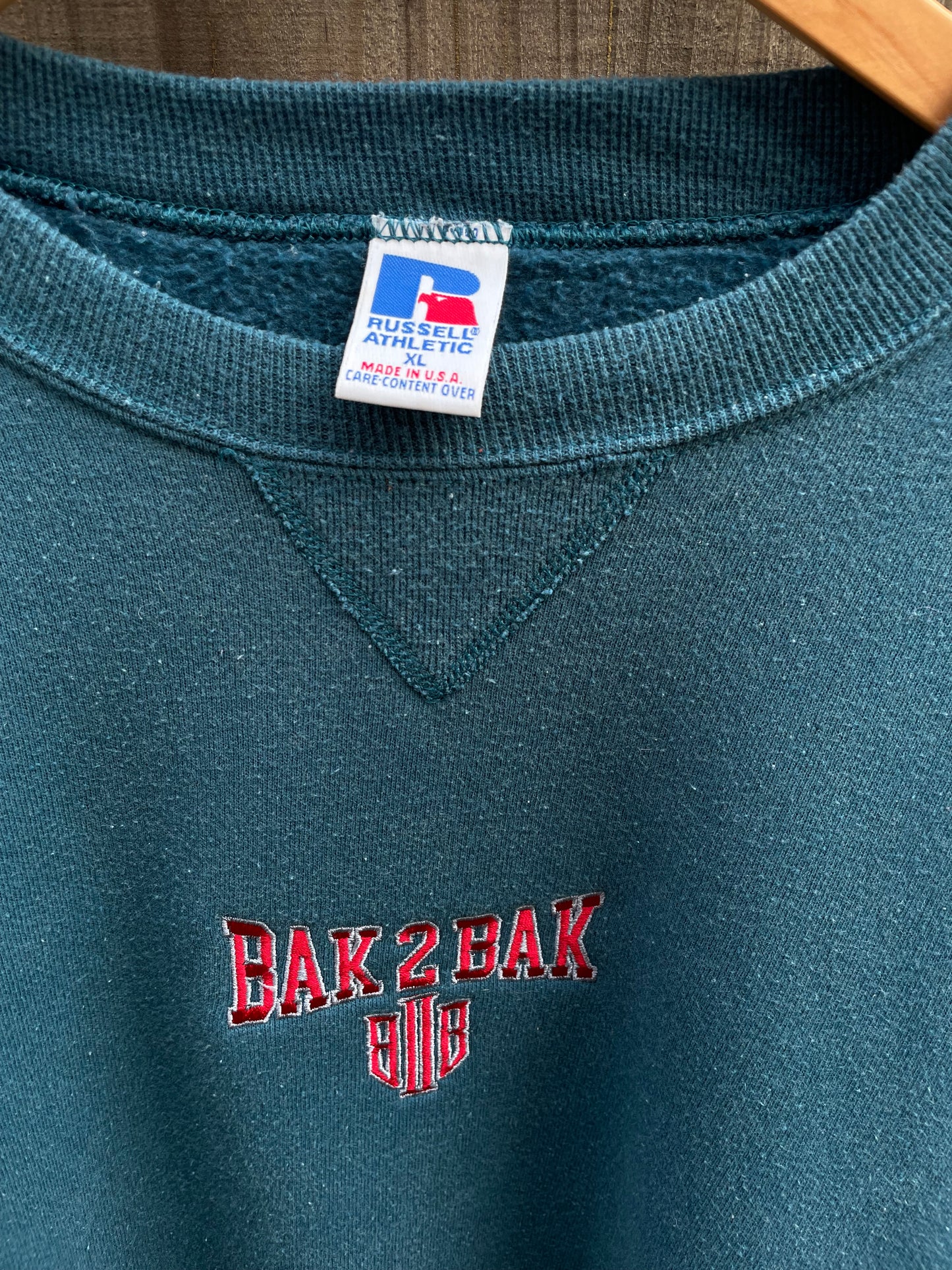 Dolphin teal blue sweater