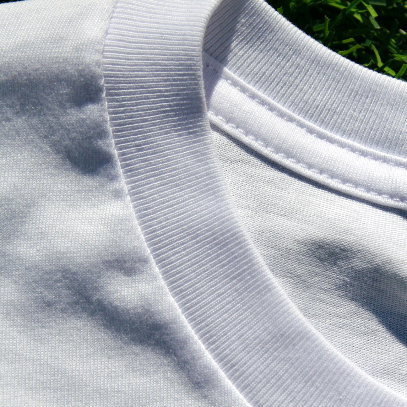 White Metallic Monogram T shirt